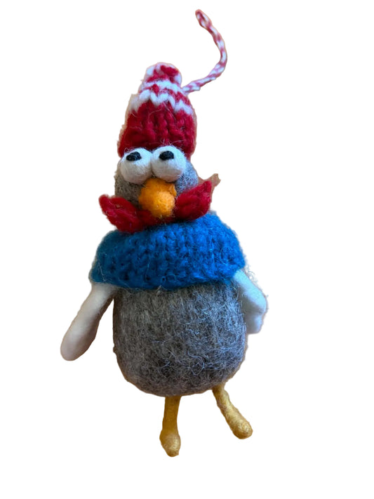 Funky Chicken Ornament