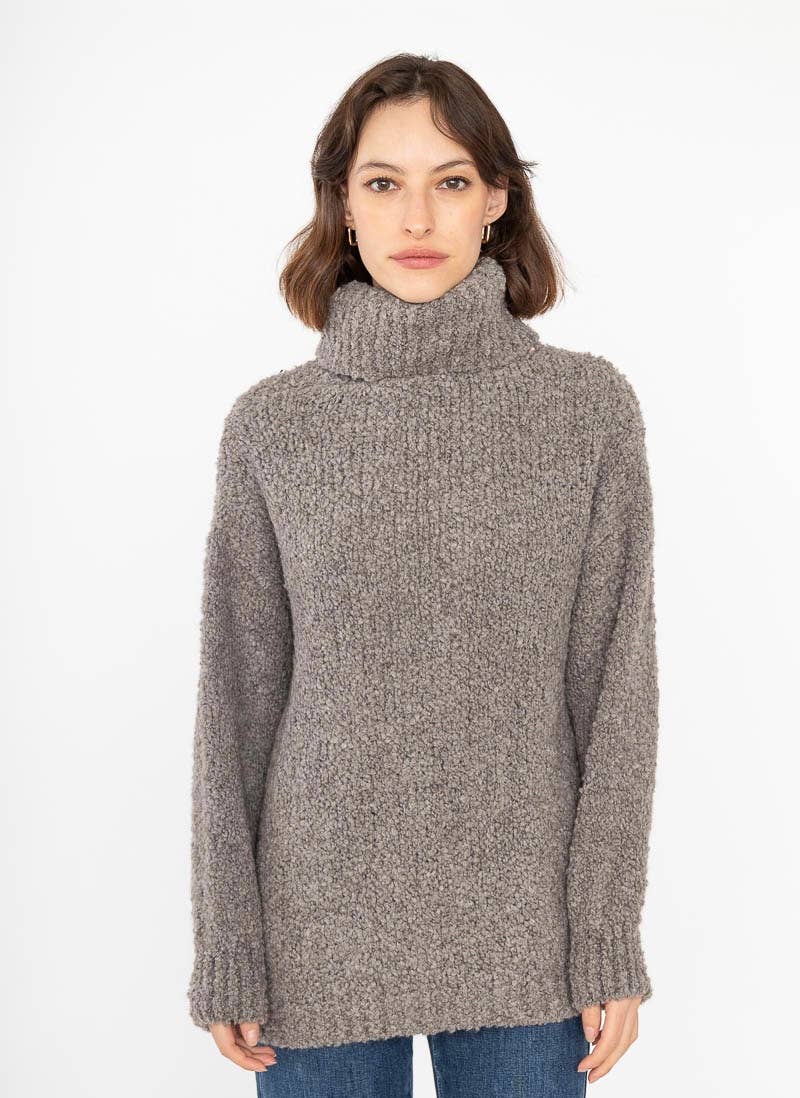 9241 SWEATER FALL WINTER CLOTHING: Bordeaux