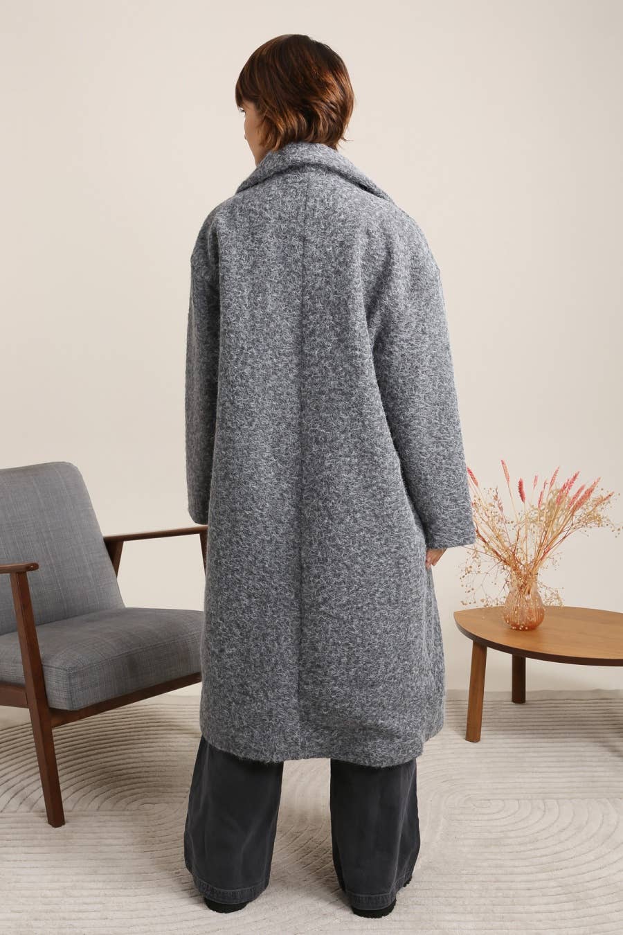 50706A COATS FALL WINTER CLOTHING : FUXIA