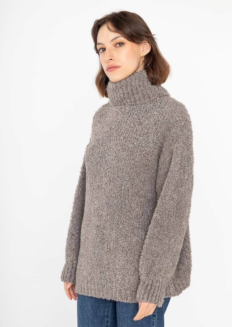 9241 SWEATER FALL WINTER CLOTHING: Bordeaux