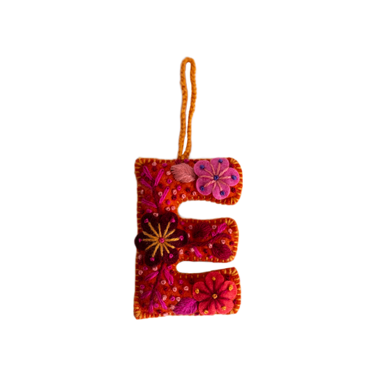 Alphabet Ornaments: E
