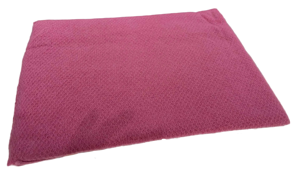 Jali Design Pure Cashmere Knitted Scarf Pink