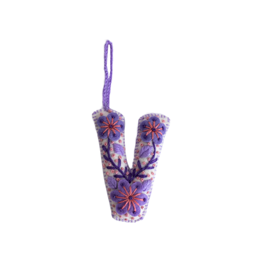 Alphabet Ornaments: V