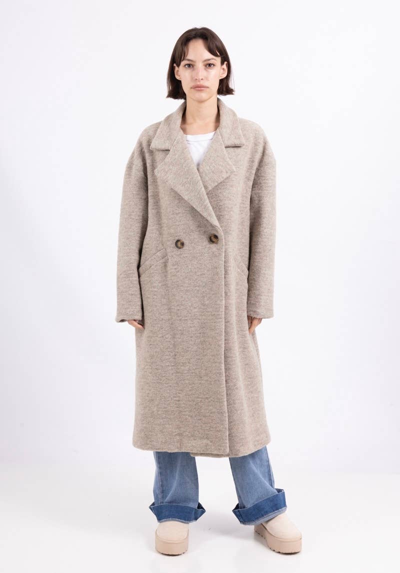 50706A COATS FALL WINTER CLOTHING : FUXIA