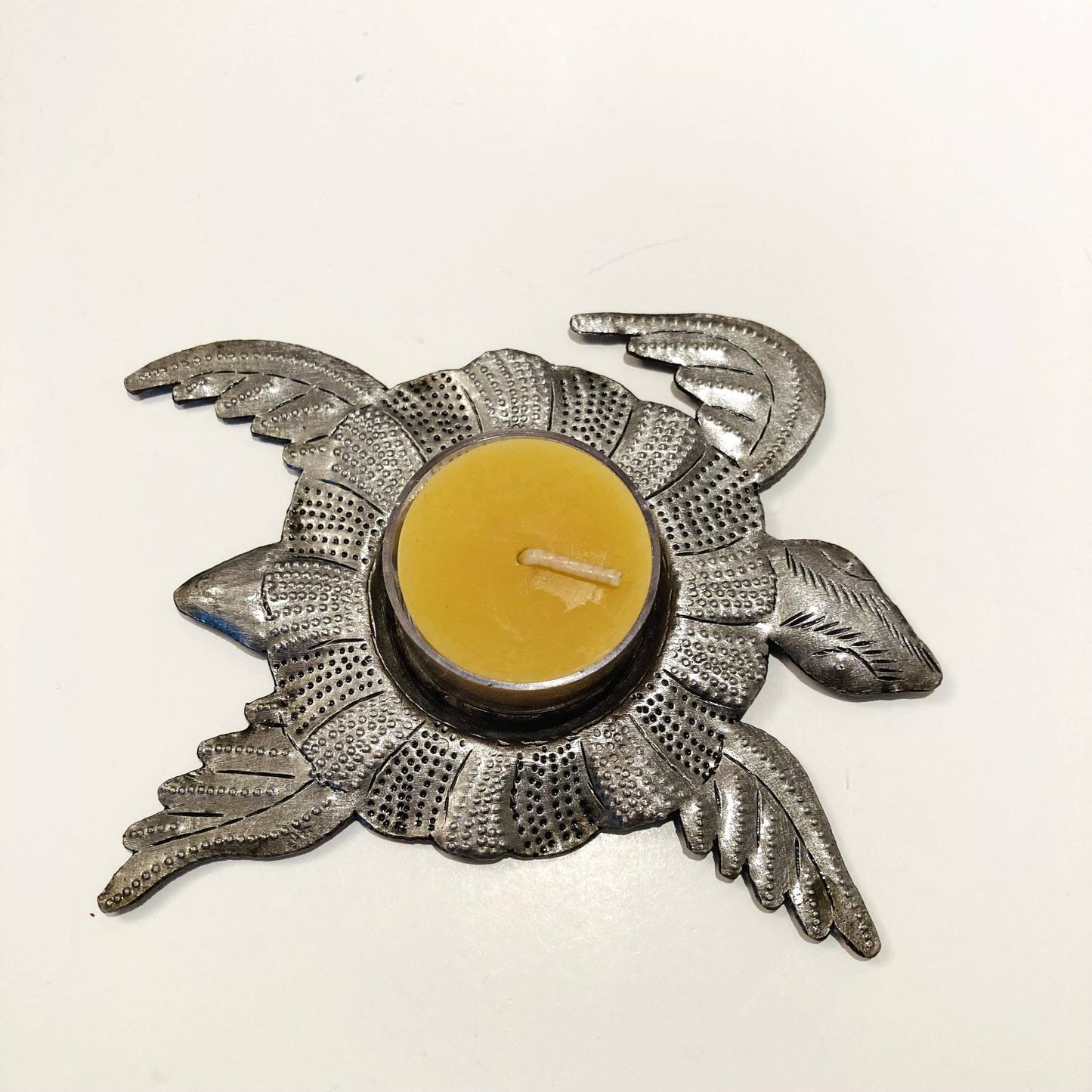 Metal Tealight Plate - Turtle: Yes
