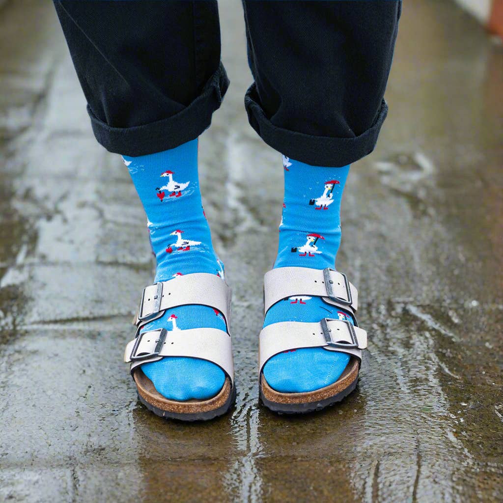 Women's Goose in Rain Socks: Women’s 5 – 10