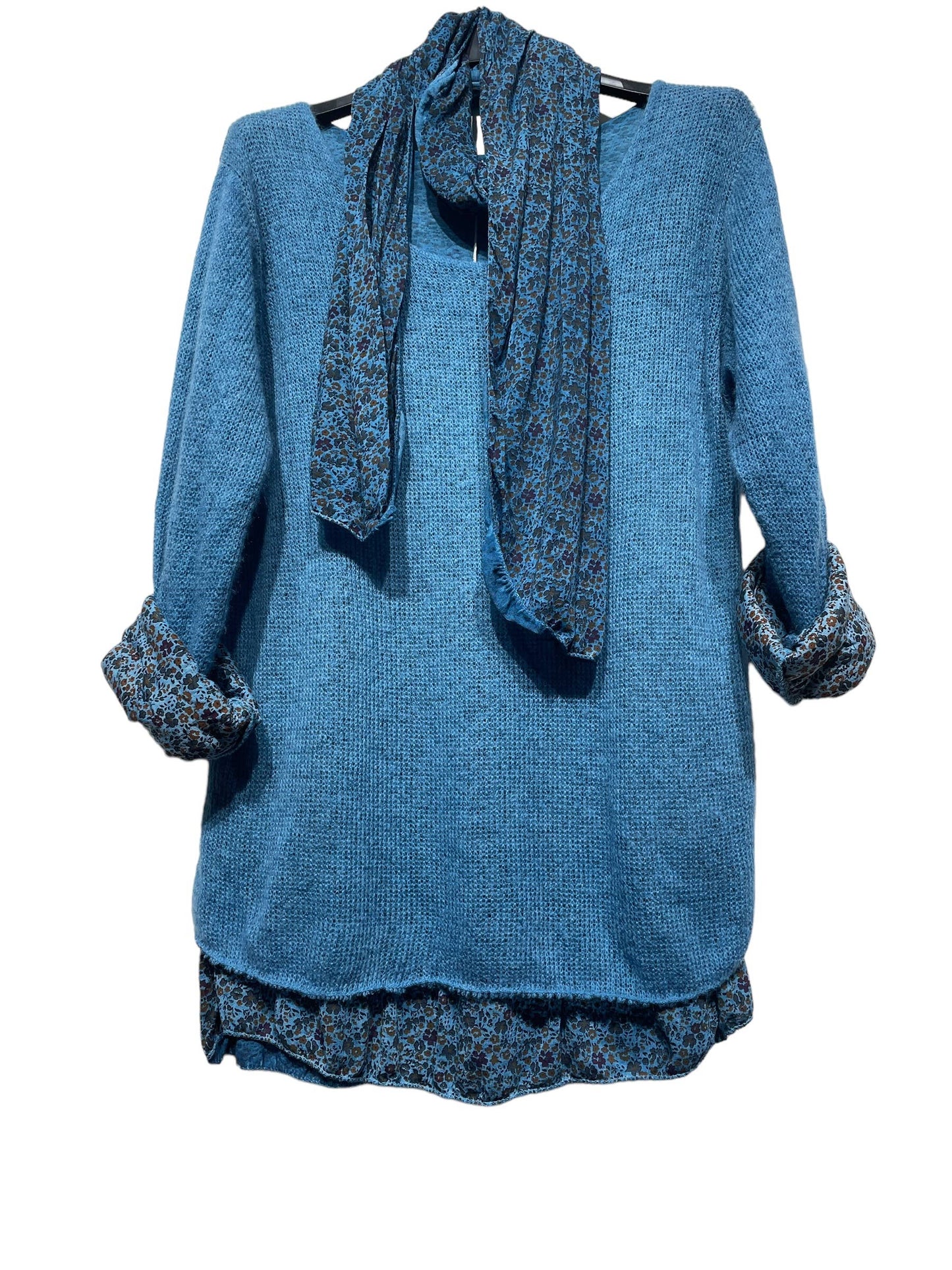 Tunic with scarf 1111 SPRING SUMMER CLOTHING: DUCK