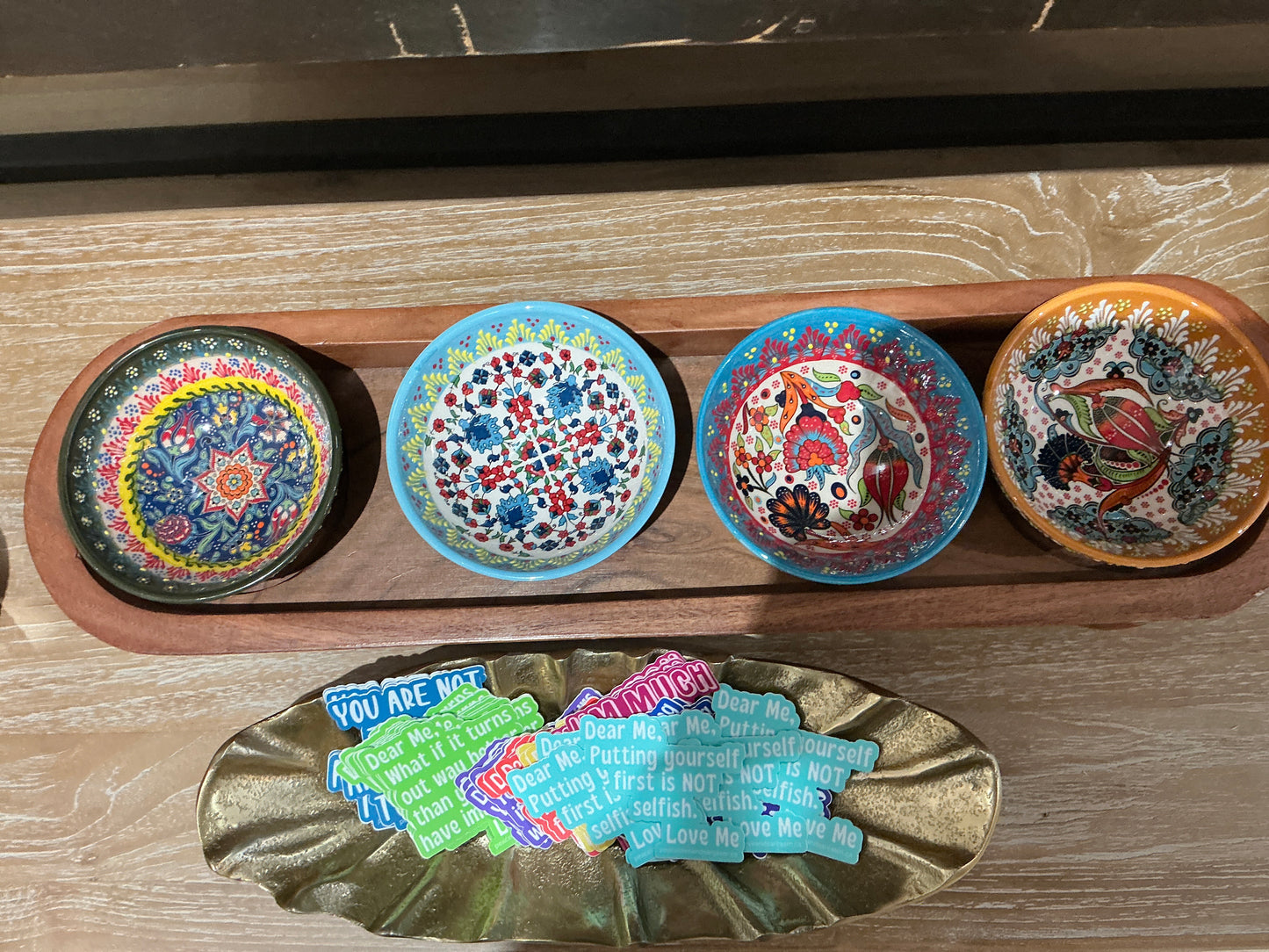 Turkish Ceramic 5" Bowls Garden