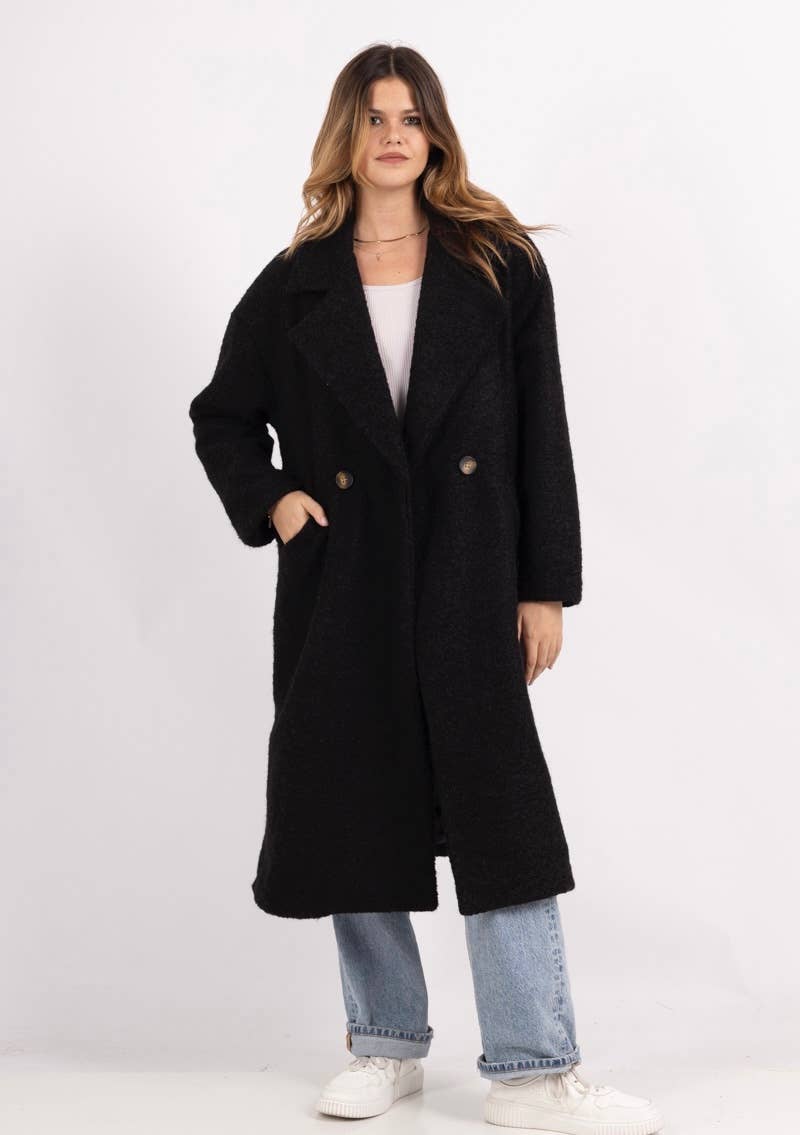 50706A COATS FALL WINTER CLOTHING : FUXIA