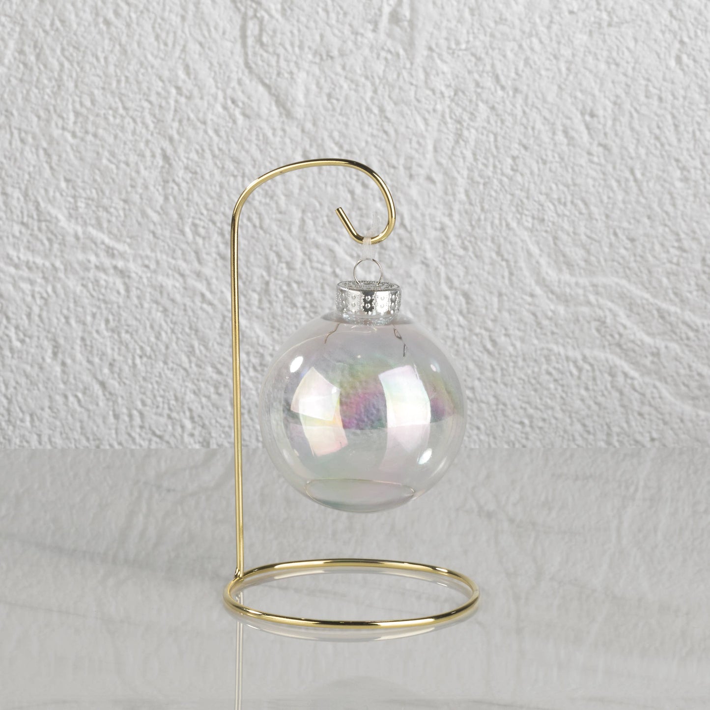 Brass Wire Ornament Stands: Brass / 10.5"
