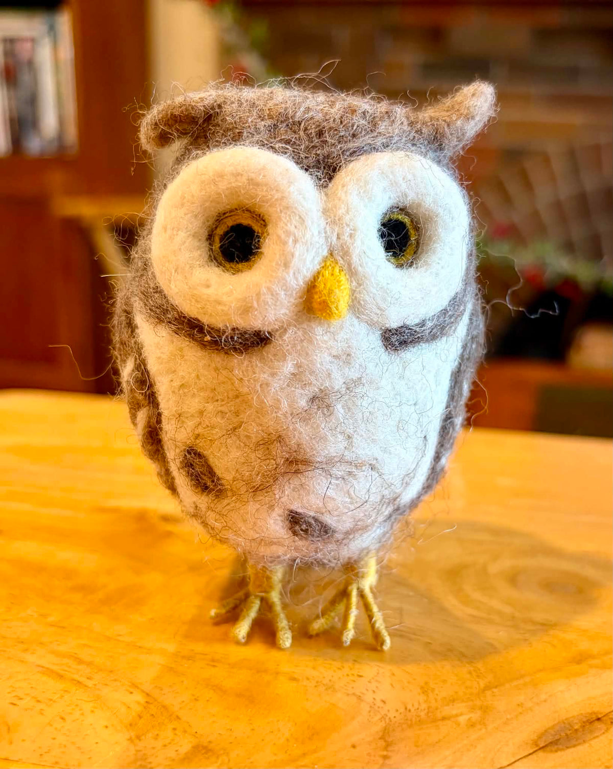 Self Standing Owl Decor