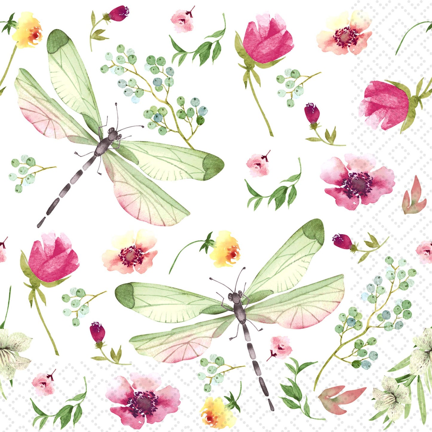 Summer Field Luncheon Napkin