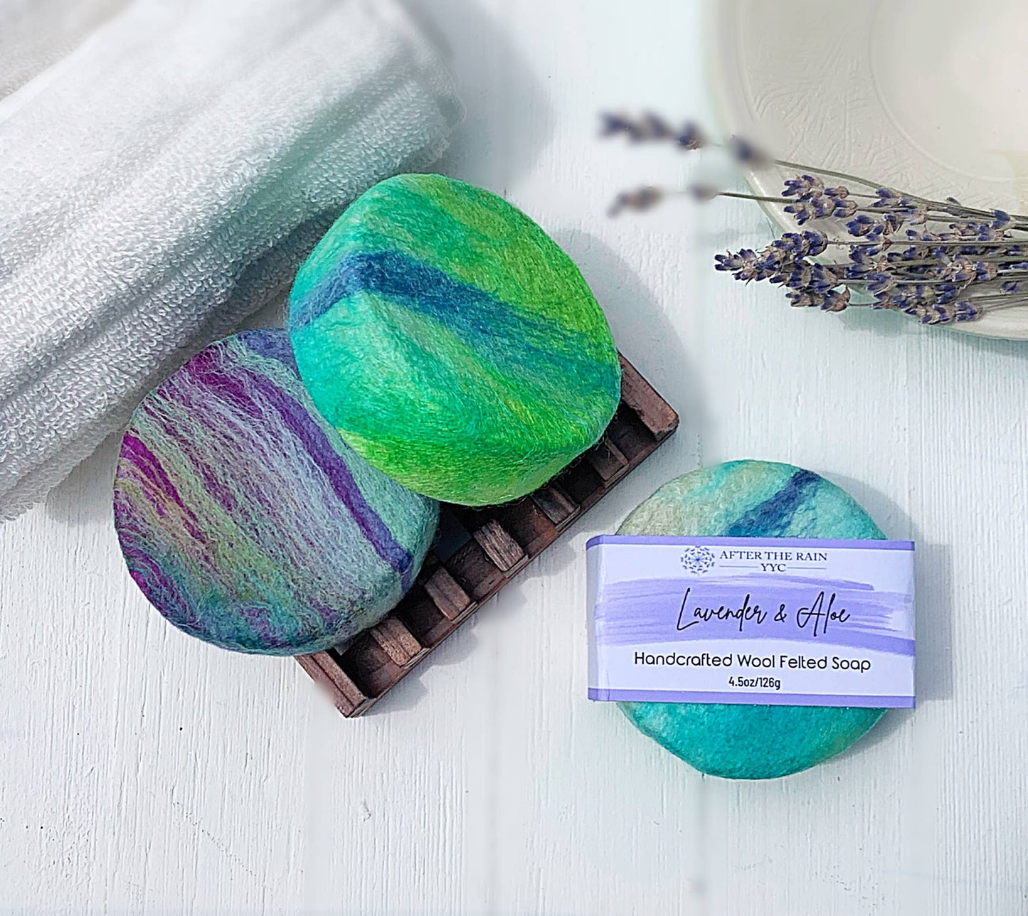 Felted: Body Cleansing Bar: Sea Goddess