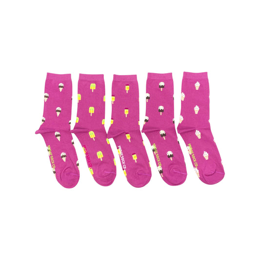 Women's Ice Cream & Popsicle Lost Sock Laundry Box™: Women’s 5 – 10