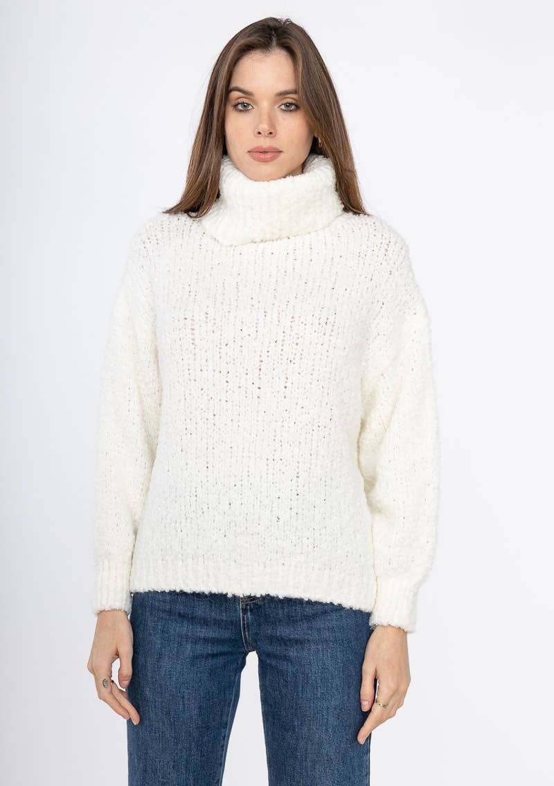 9241 SWEATER FALL WINTER CLOTHING: Orange