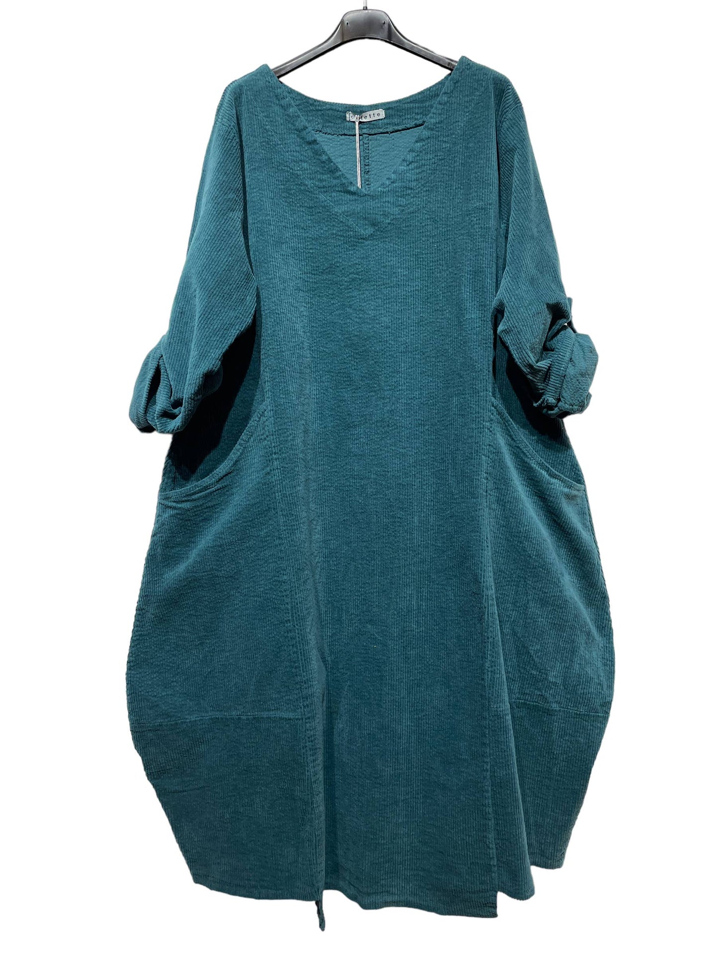LONG VELVET DRESS