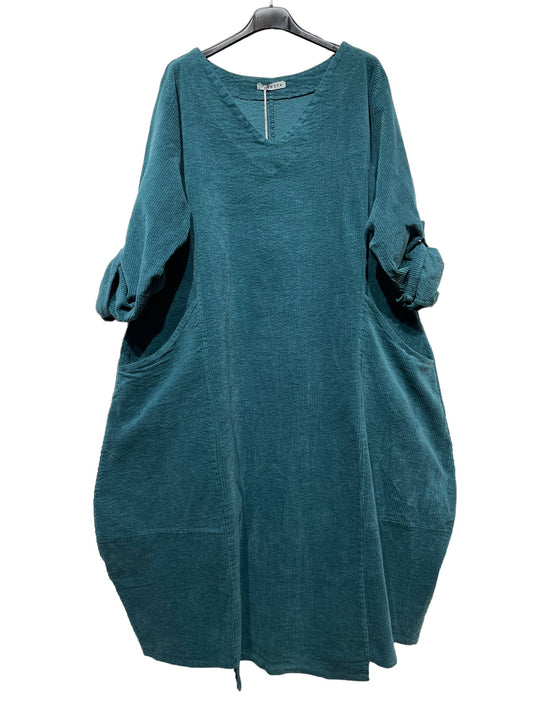 LONG VELVET DRESS
