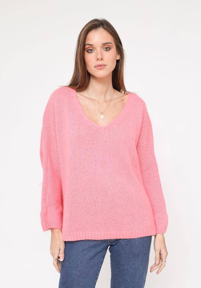7522 SWEATER: RUST