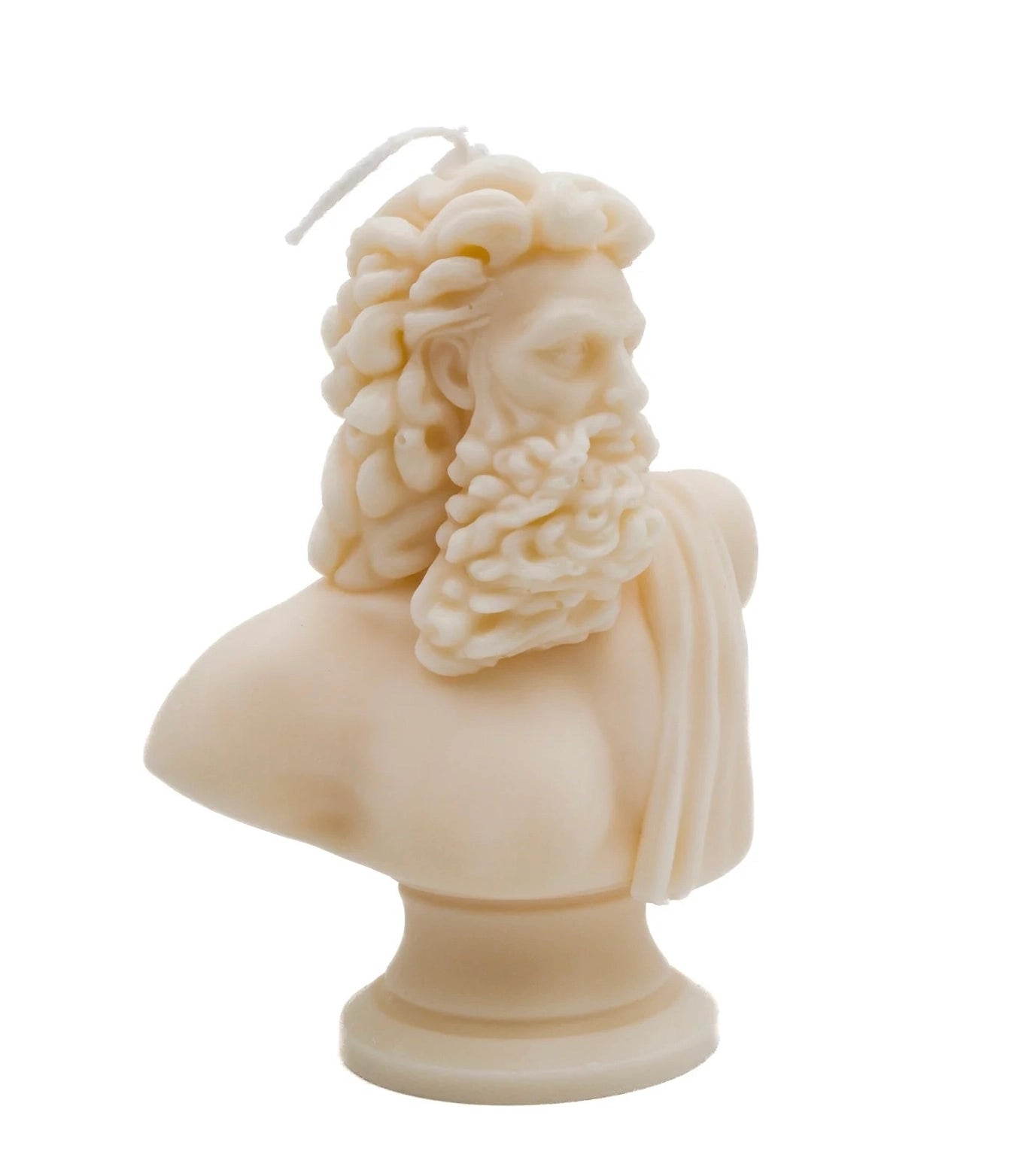 Pleasant Thought Candle Bust of Zeus Candle