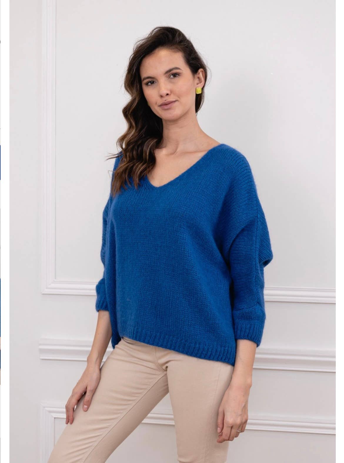 7522 SWEATER: MUSTARD