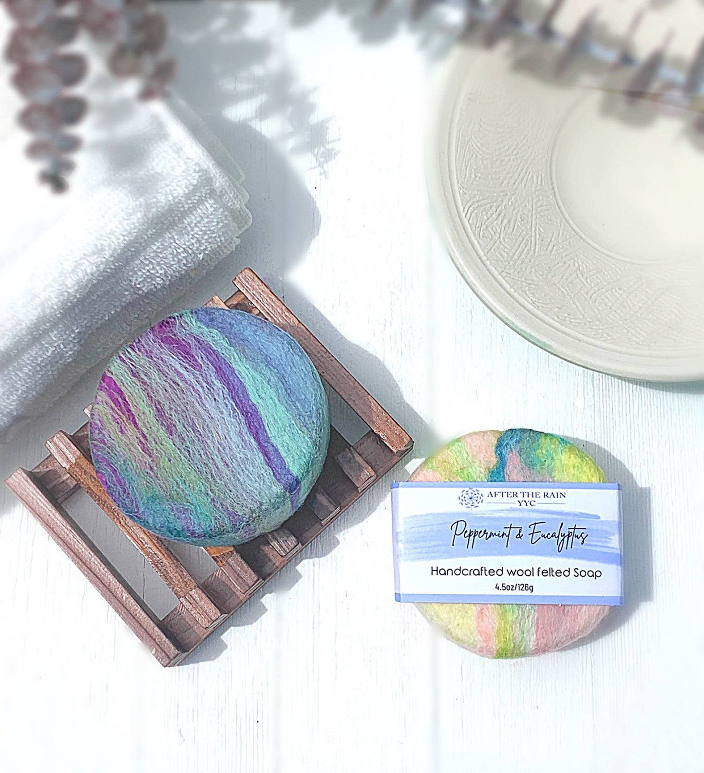 Felted: Body Cleansing Bar: After The Rain Signature