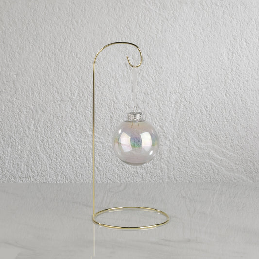 Brass Wire Ornament Stands: Brass / 10.5"