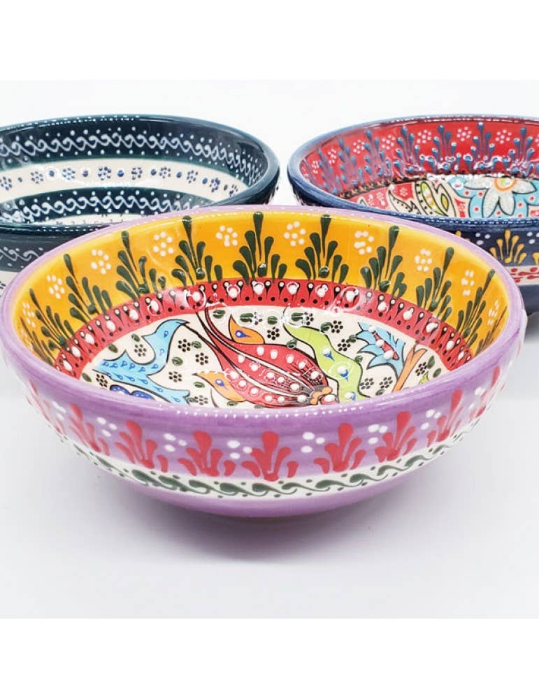 Turkish Ceramic 5" Bowls Garden