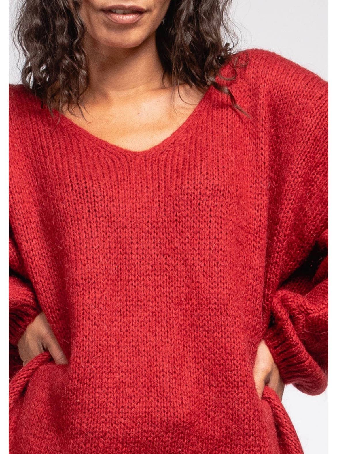 7522 SWEATER: DUCK GREEN