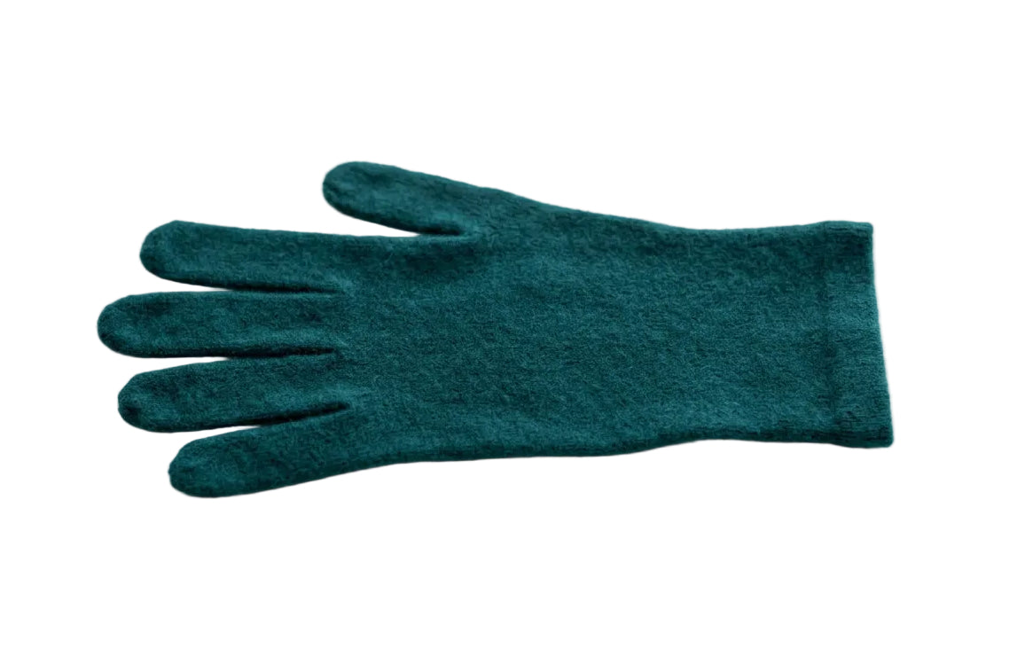 Sale! Teal Pure Cashmere Gloves