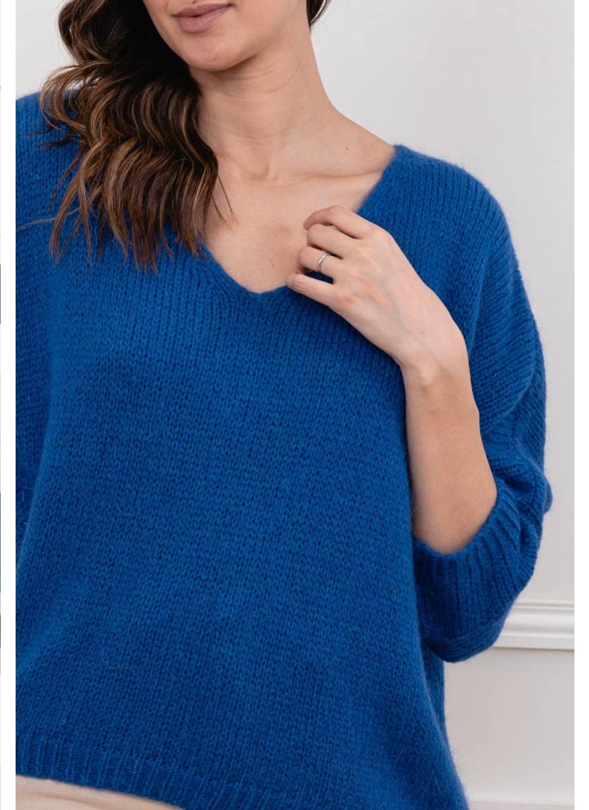 7522 SWEATER: RUST