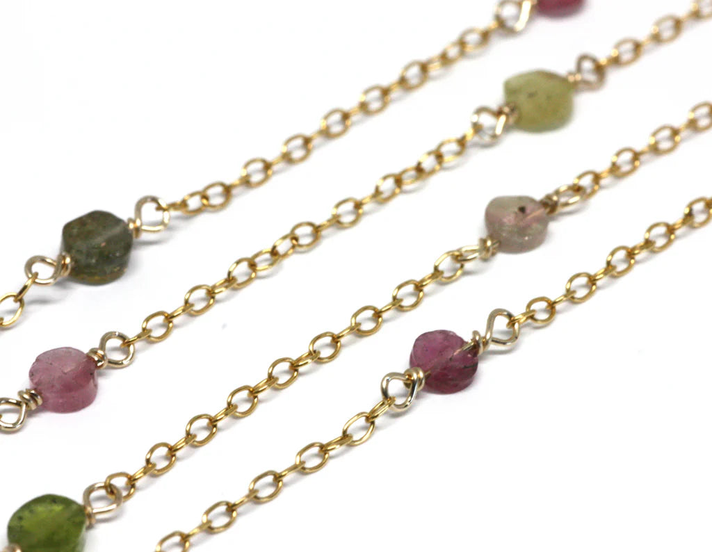 Gold with Gem Pendant $60