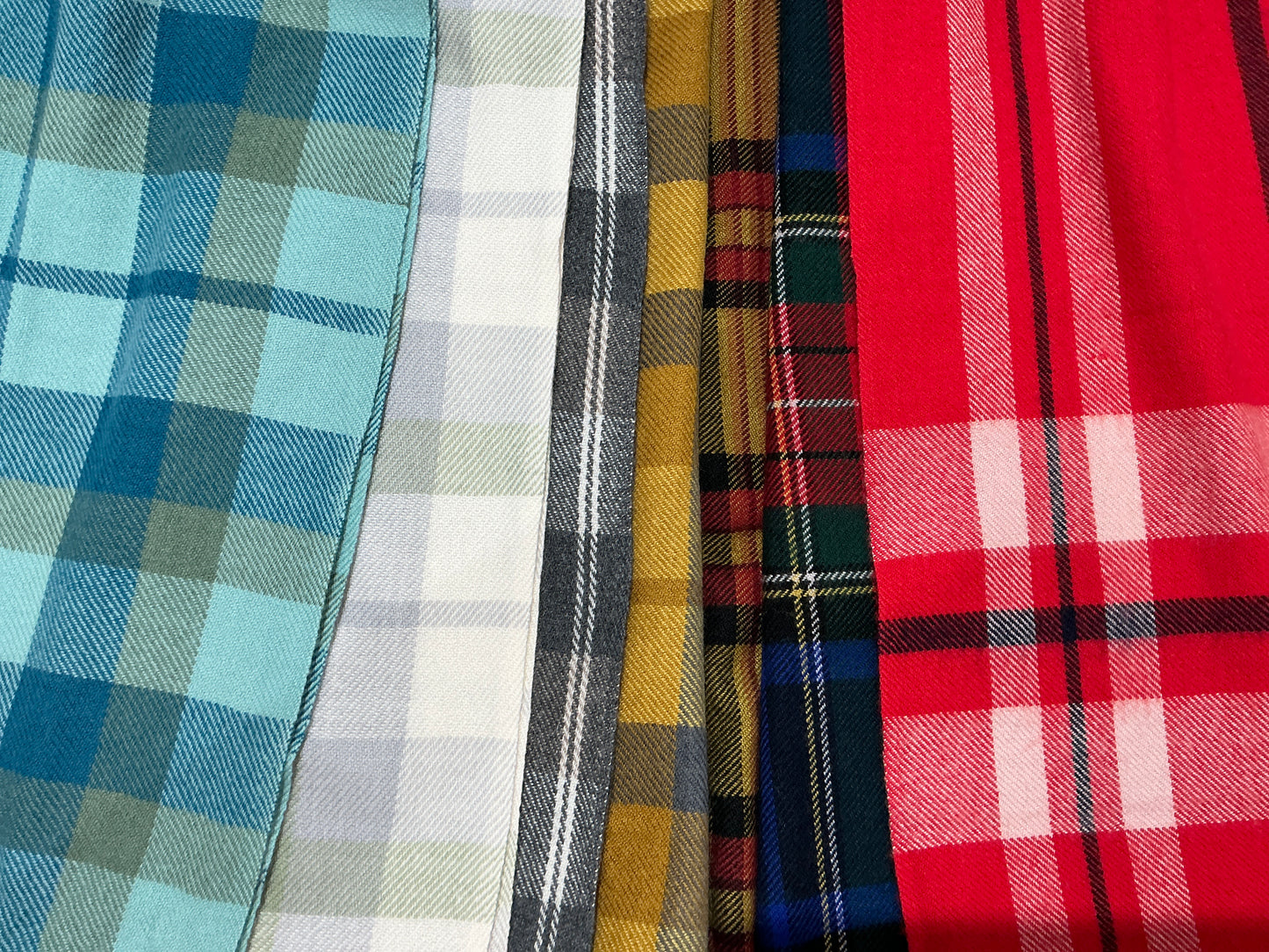 Tartan Cashmere Scarf - SALE