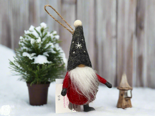 Red sweater gnome