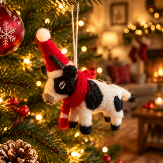 Cow with Red Hat