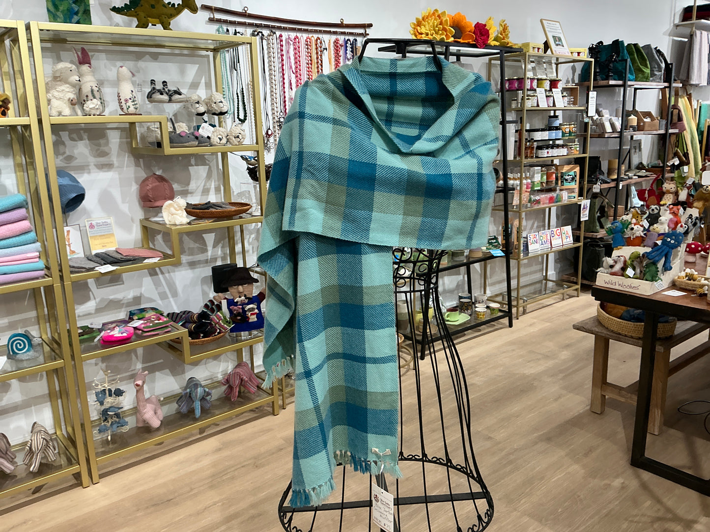 Tartan Cashmere Scarf - SALE