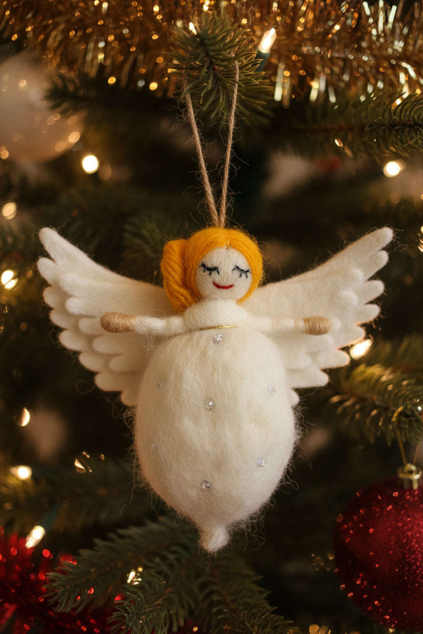 Golden Angel Ornament