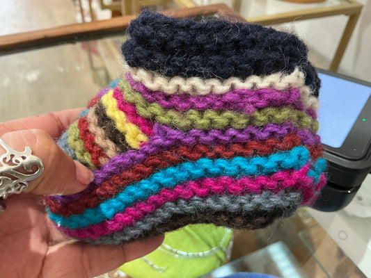 Crochet child boots