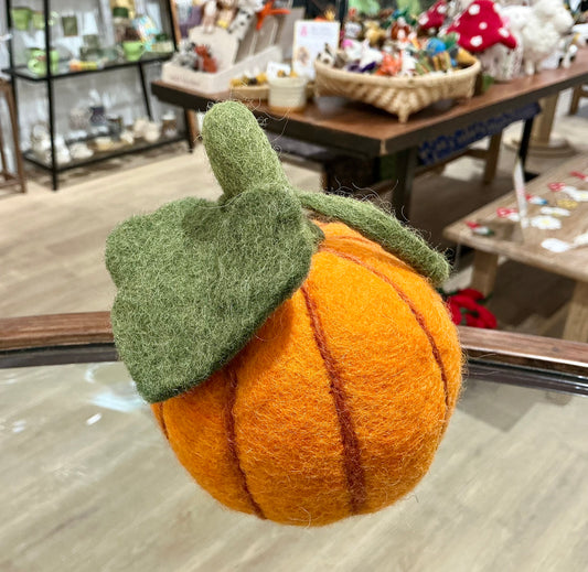 Small Wool Pumpkin
