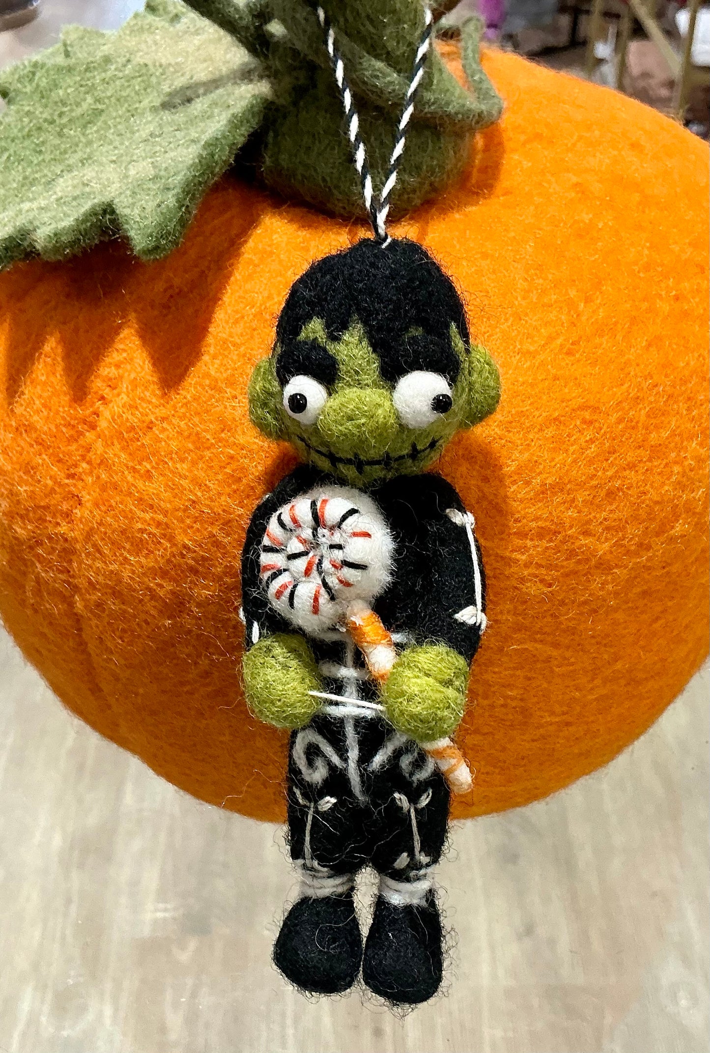 Frank Halloween Ornament
