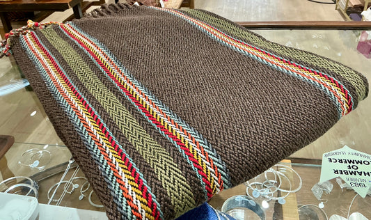 Silk, Viscose and Banana Fibre Blanket (CHOCOLATE)