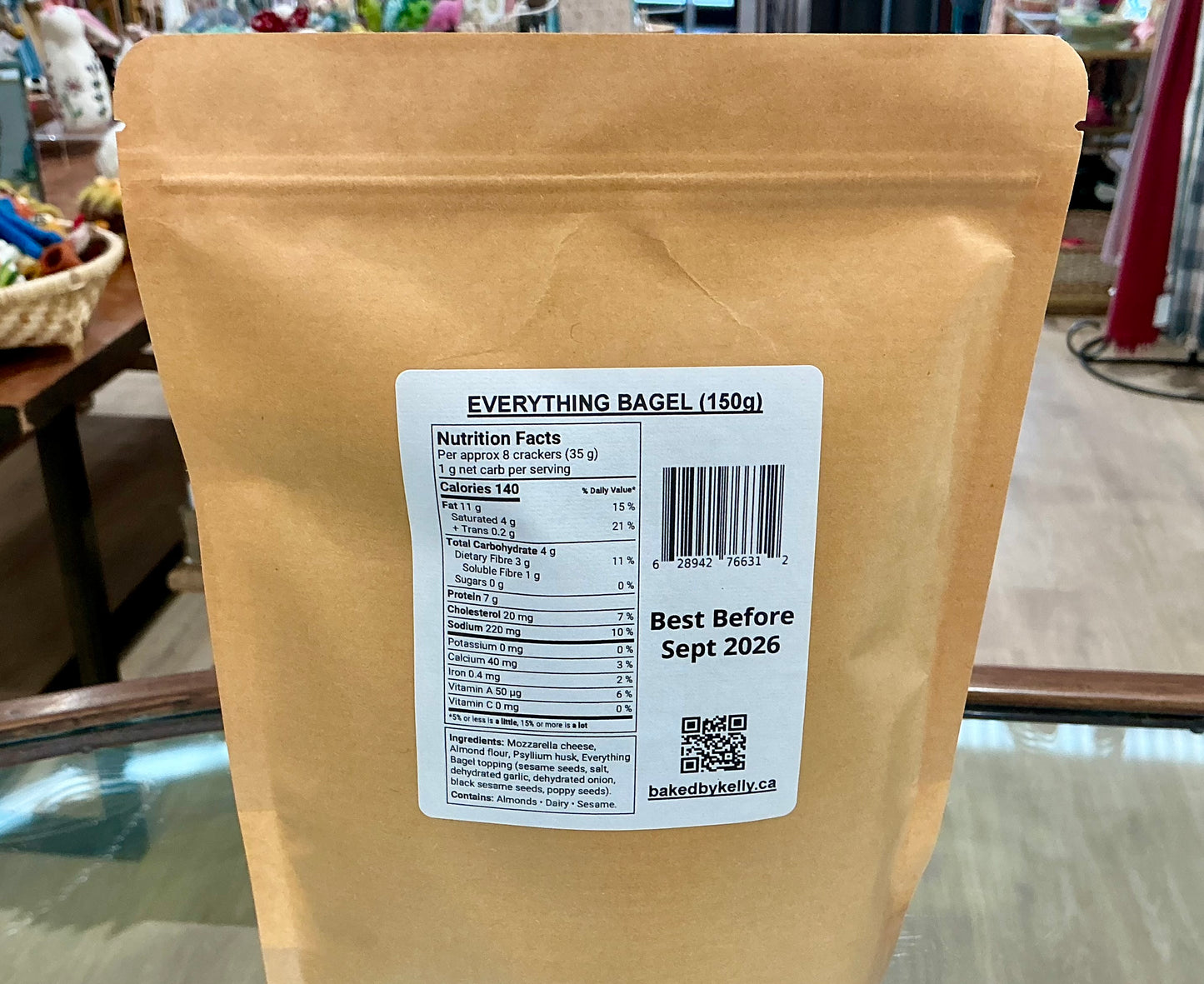 Keto Crazy Good Everything Bagel Crackers