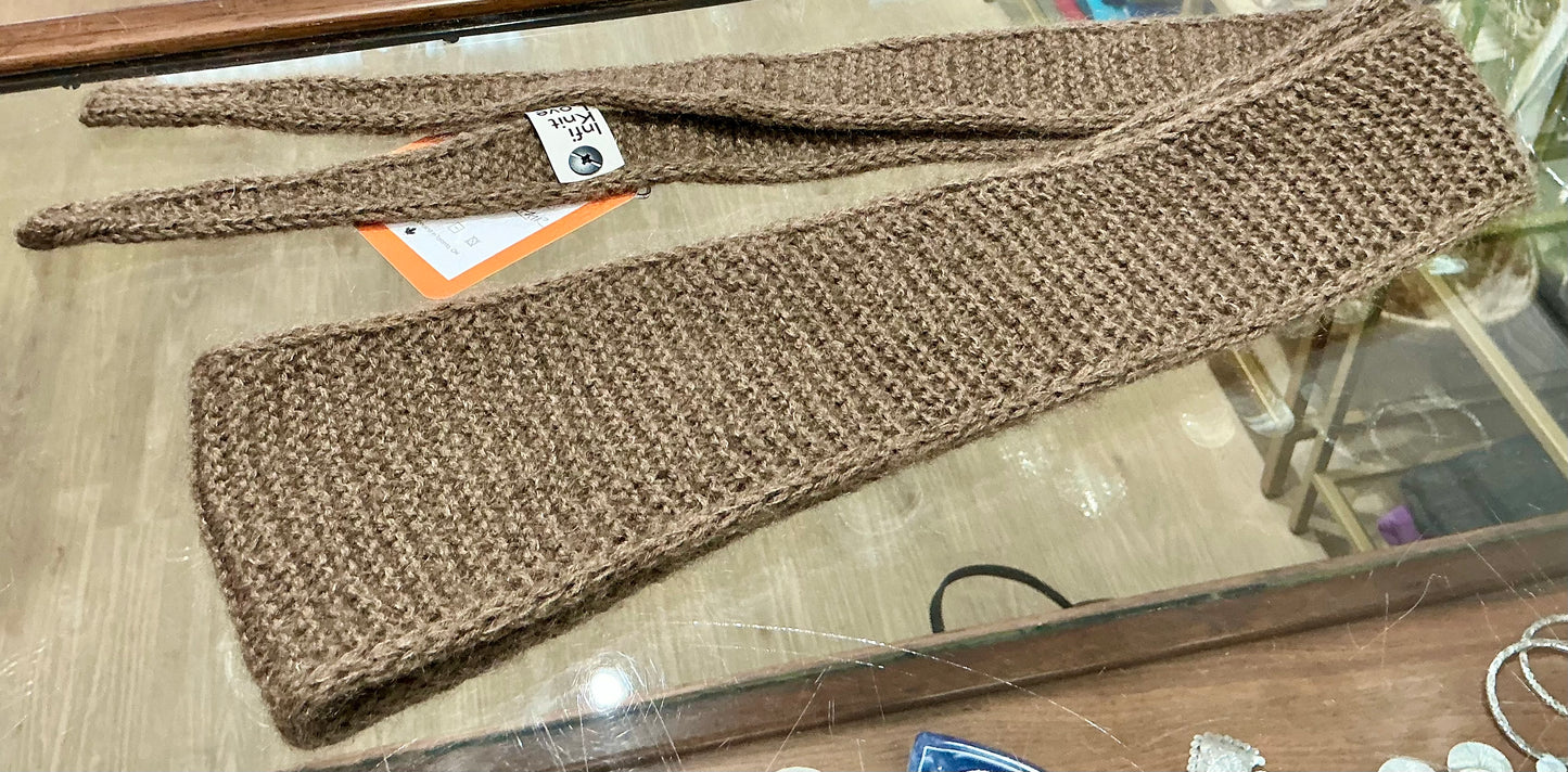 Knit Love Thin Scarf -KL1