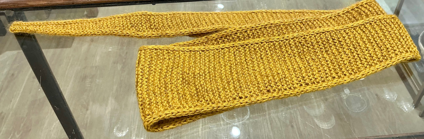 Knit Love Thin Scarf -KL1