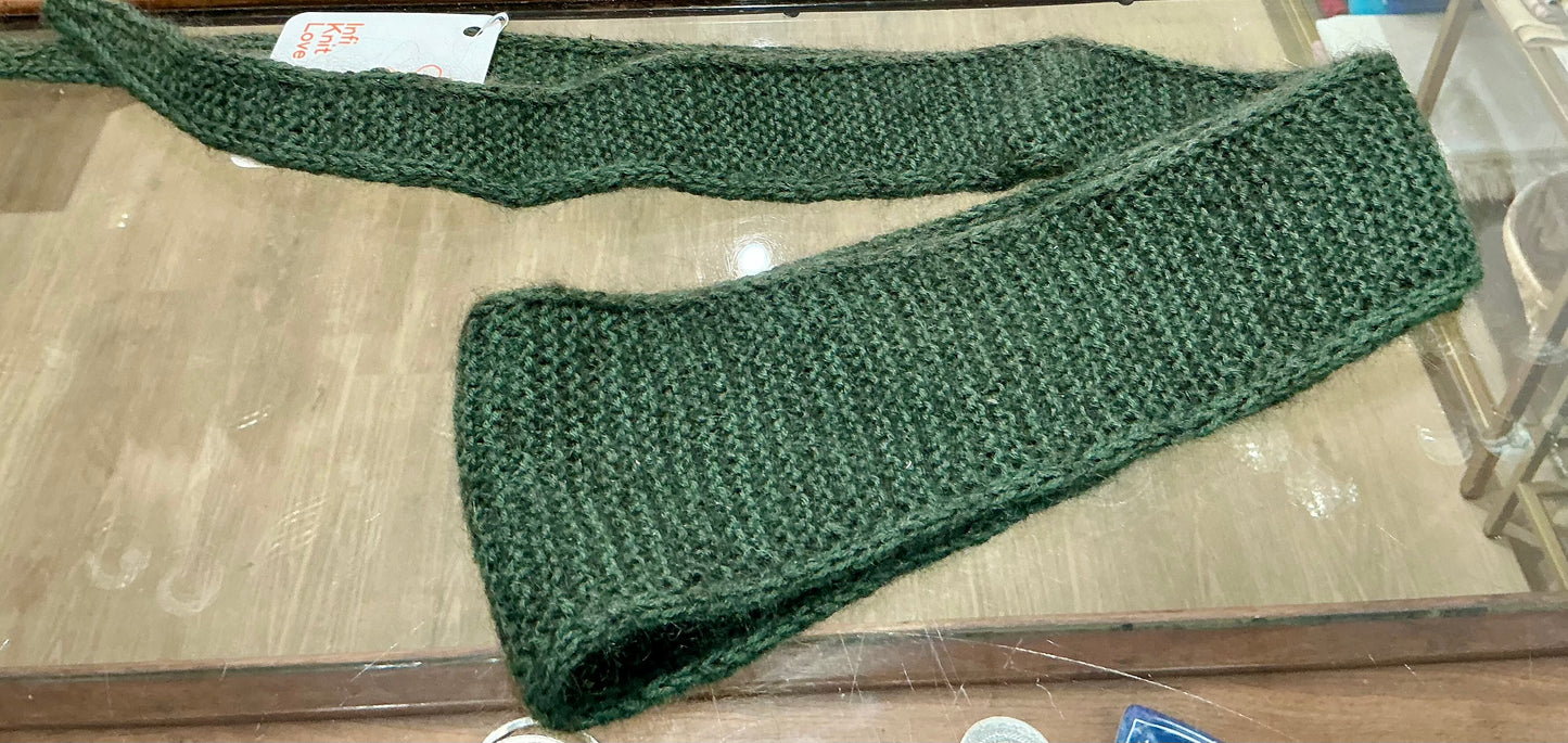 Knit Love Thin Scarf -KL1