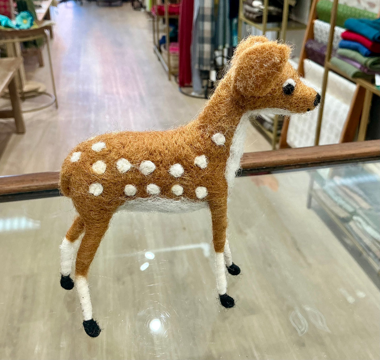 Self Standing Spotted  Deer (Medium)