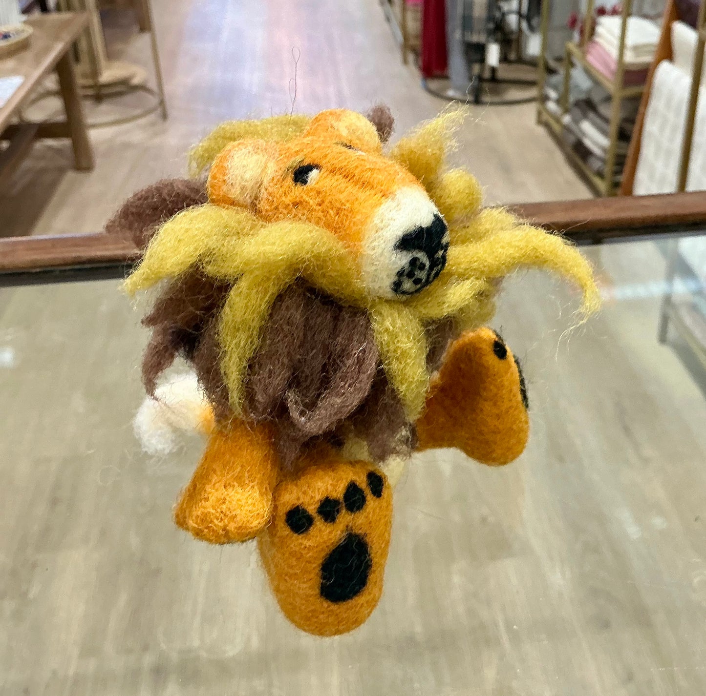 Small  Felted Lion