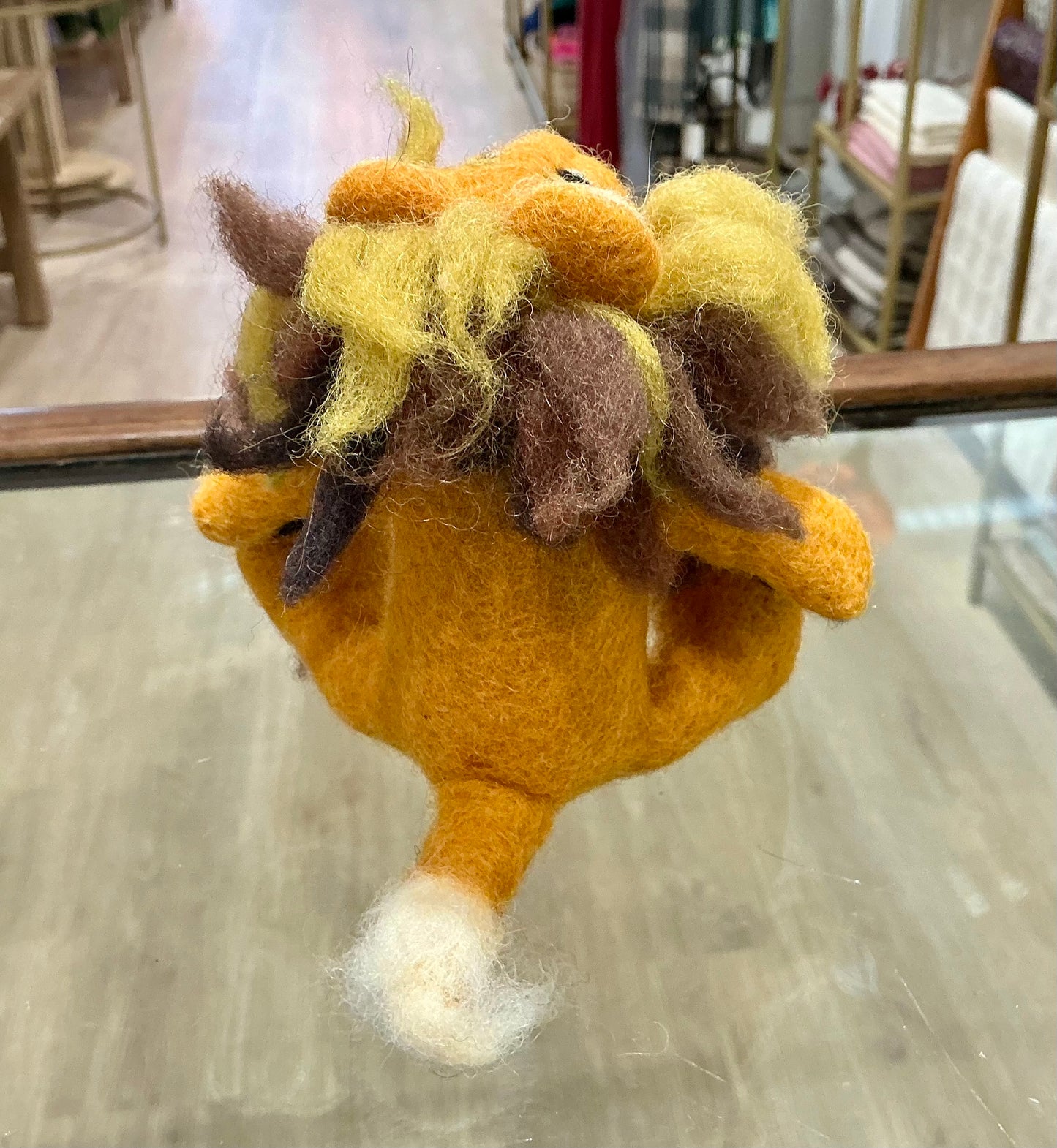 Small  Felted Lion