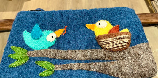 Two Bird Pencil Case - SALE
