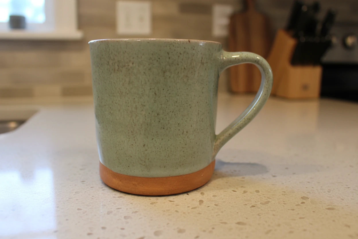 Pottery mugs
