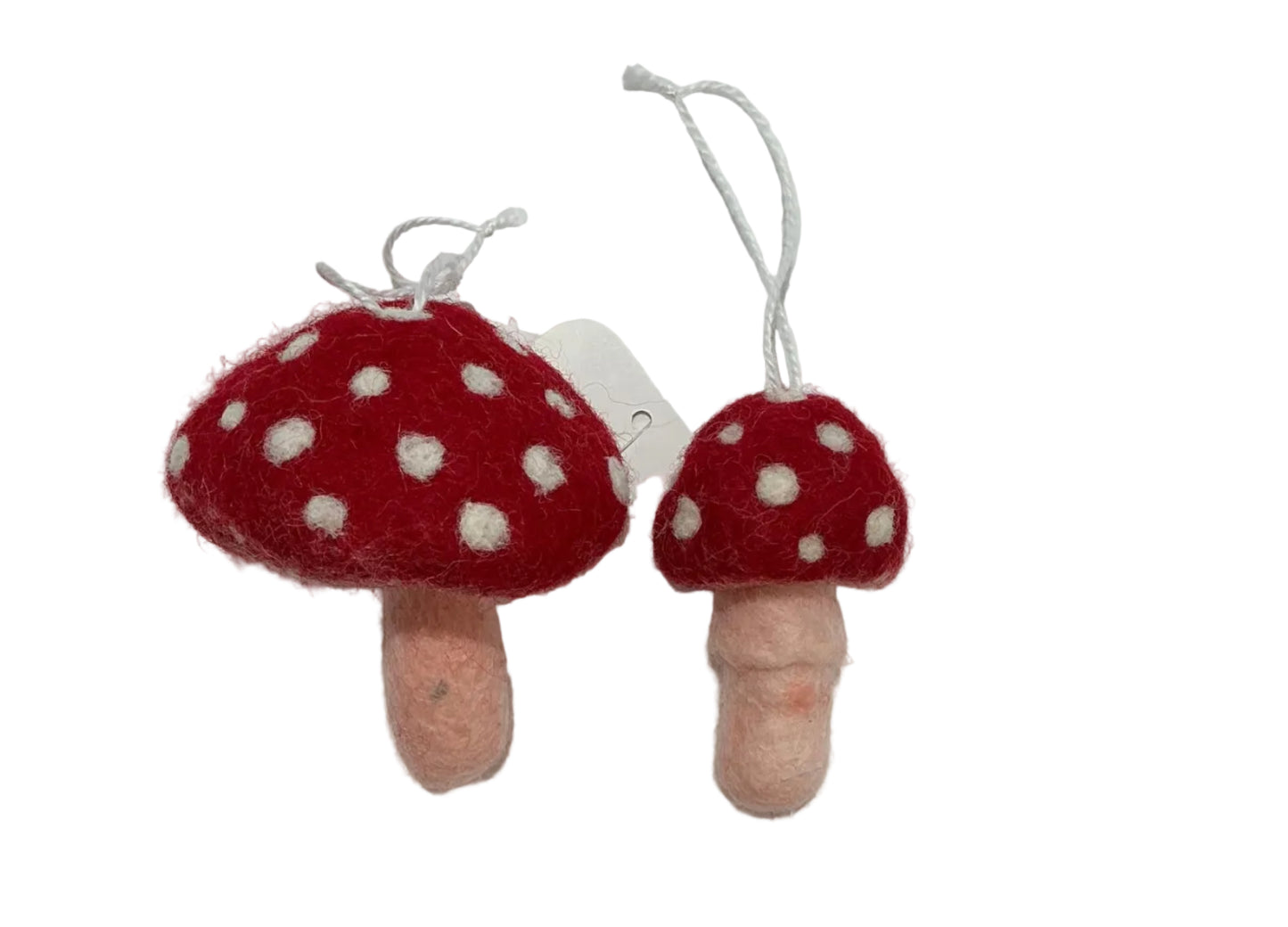 Small Felt Mushroom Ornament